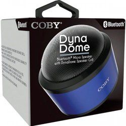 Coby Blue Dyna Dome Bluetooth Speaker (pack of 2)