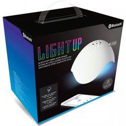 Coby Light Up Dome Speakers In White