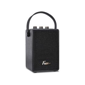 Fuse Andle Vintage Retro Portable Bluetooth Speaker (Color: Black)